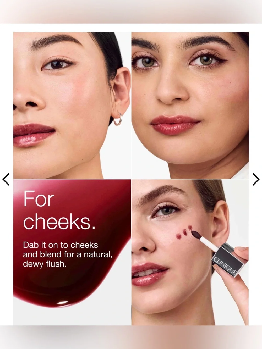 Clinique Pop Lip and Cheek Oil in Black Honey